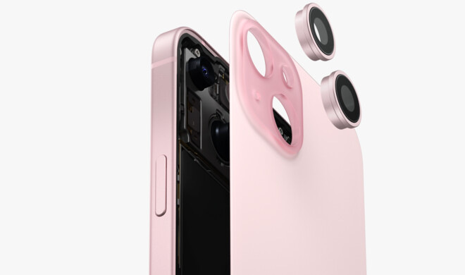 Die Rückseite ist nun matt texturiert.