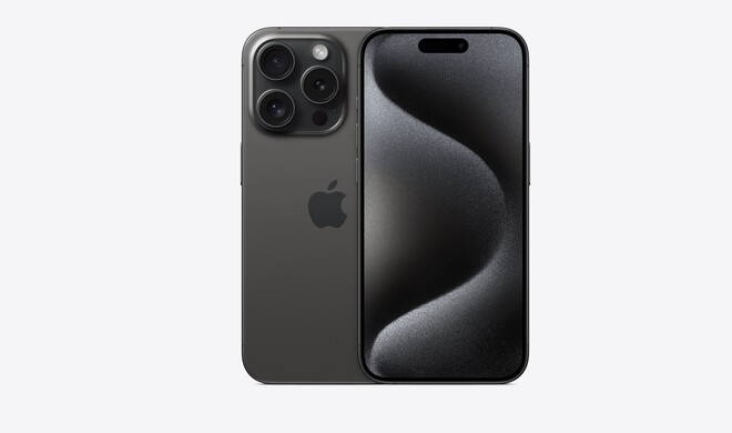 iPhone 15 Pro Titan Schwarz
