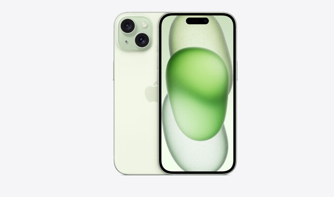 iPhone 15 Grün