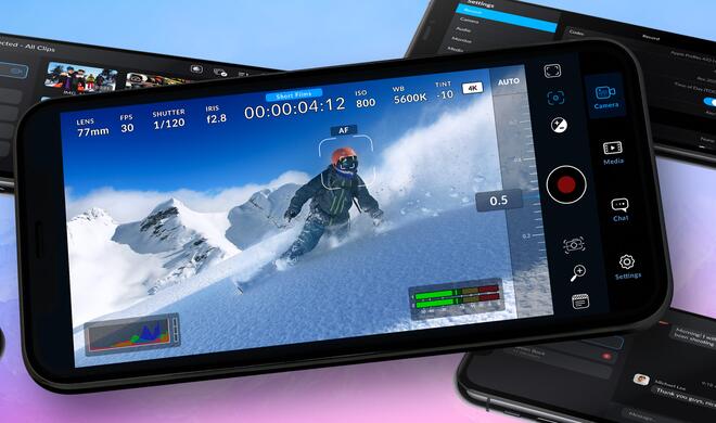 Die neue Kamera-App von Blackmagic soll dir mehr kreative Freiheiten geben.