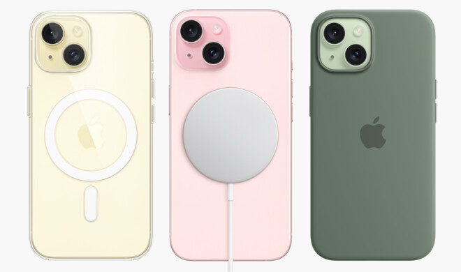 Sowohl für das iPhone 15 als auch iPhone 15 Pro stellt Apple selbst einige Hüllen bereit.