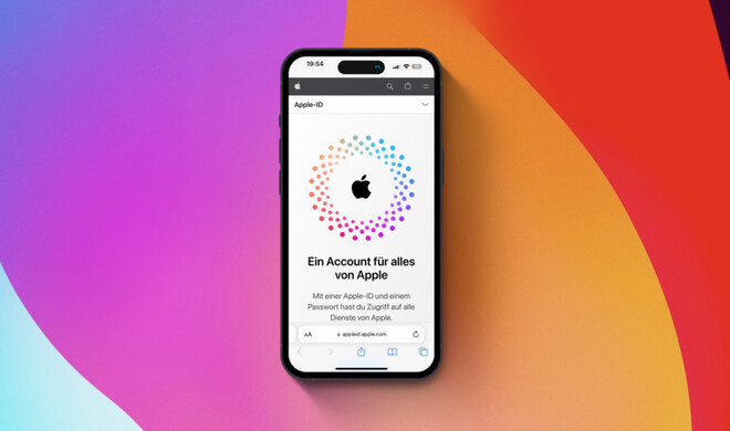 Die Apple-ID lässt sich im Web bald per Passkey verwalten