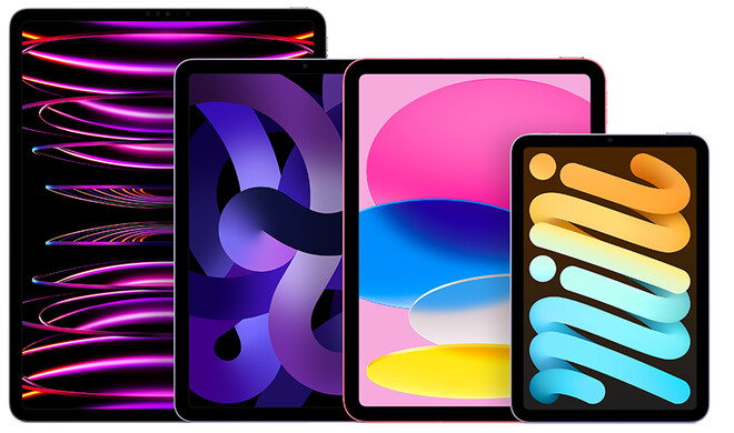 Die iPad-Familie