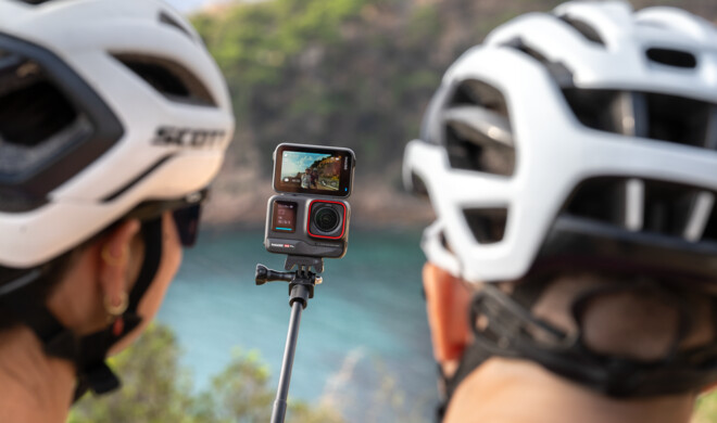 Sie ist durch den Flip-Screen perfekt für Selfies