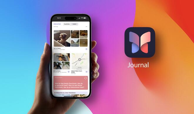 iOS 17.2 bringt die Journal-App mit
