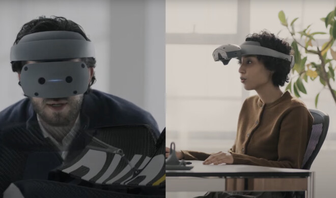 Das Headset lässt sich klappen