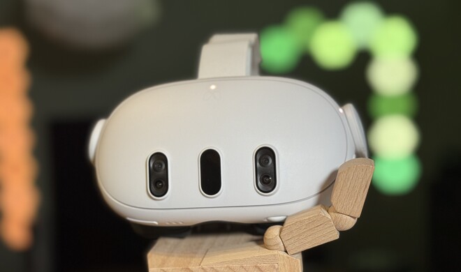 Die Meta Quest 3 ist deutlich günstiger als Apple Vision Pro.