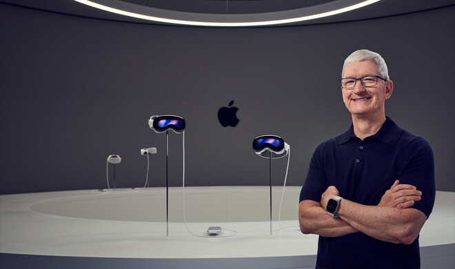 Im Sommer 2023 präsentierte Apple-CEO Tim Cook stolz Apple Vision Pro