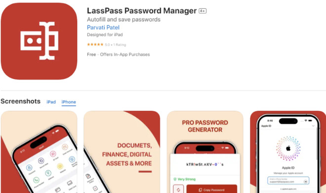 So sieht die Fake App aus