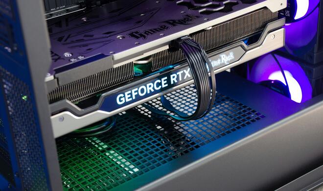 Auf die Dauer hilft nur Power: NVIDIAs Chatbot benötigt eine leistungshungrige Grafikkarte