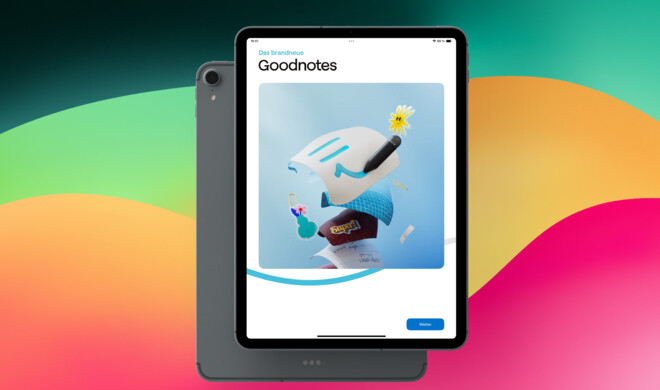 GoodNotes ist eine gute Alternative zur Notizen-App, kostet aber rund 11 Euro im Jahr.