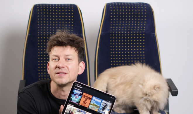 Liest sich gut: Readly läuft auf Smartphone, Tablet und Desktop und man hat den internationalen Bahnhofskiosk immer mit dabei.