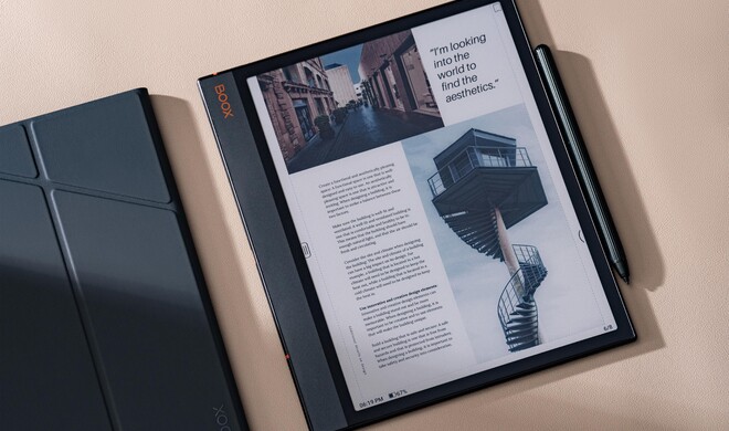 Das Boox Note Air 3 C bietet ein E-Ink-Display mit bis zu 4.096 Farben – alternativ ist es mit einem monochrome Bildschirm erhältlich.