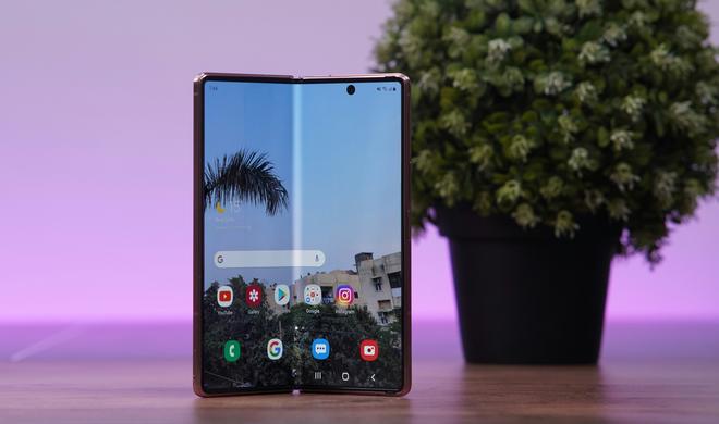 In der Android-Welt gibt es bereits faltbare Geräte