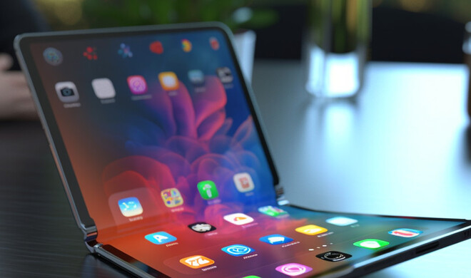 Könnte so ein faltbares iPad aussehen?