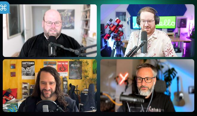 Diesmal als Gast: Malik Aziz von Audiodump