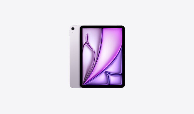 Das neue iPad Air ist auch in Violett verfügbar