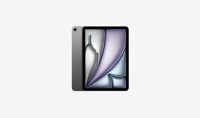 Das neue iPad Air ist auch in Space Grau verfügbar