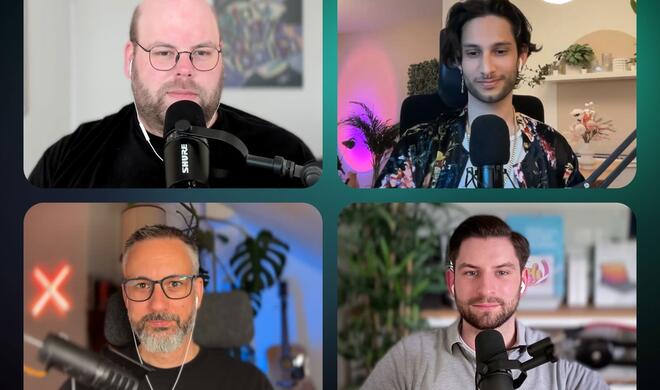 Doppelte Gäste-Power! Diesmakl mit dabei: Luca von Comspot und Swift-Student-Challenge-Gewinner Ali Pourasad