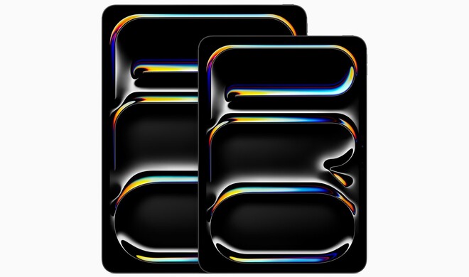 Echtes Schwarz, tolle Kontraste: Mit den Tandem-OLED-Displays führt Apple seine iPad-Pro-Modellreihe auf ein neues grafisches Hoch.