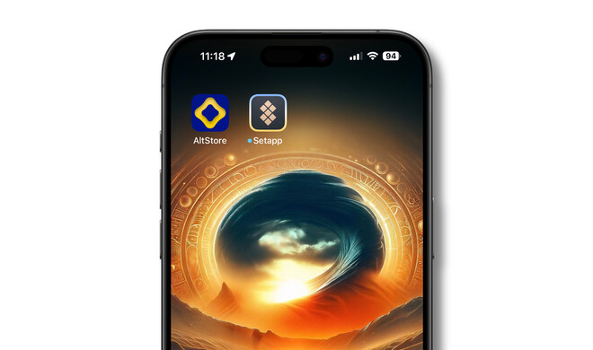 Alternative Marktplätze auf dem iPhone 15 Pro Max