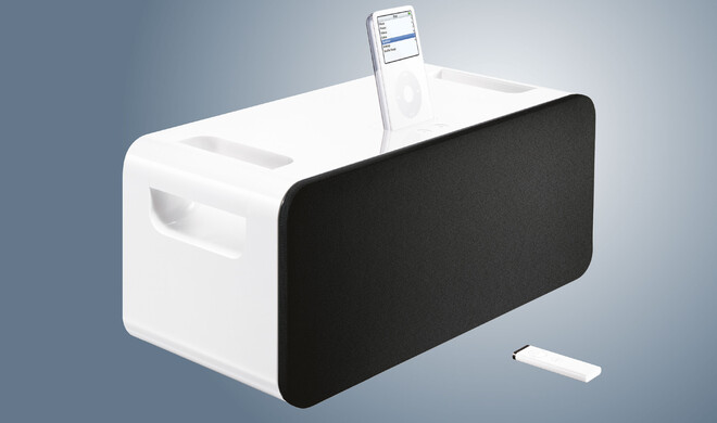 Die Idee hinter dem iPod HiFi war zwar richtig, konnte sich am Markt allerdings nicht durchsetzen.
