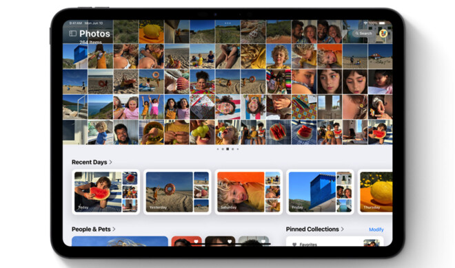 Fotos-App in iPadOS 18