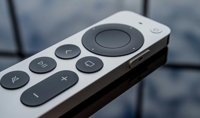Fernbedienung des Apple TV