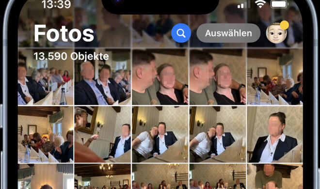 Die Oberfläche vereint alle Inhalte auf einem großen Bildschirm. Oben blätterst du durch die Mediathek, unten durch die verschiedenen Bereiche und automatisch generierten Sammlungen.