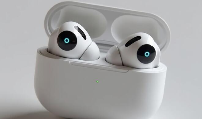 So stellt sich die KI AirPods mit Kameras vor