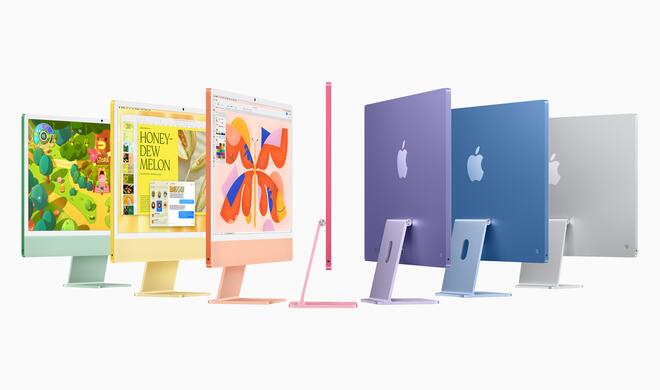 iMac M4 in all seiner Farbenpracht