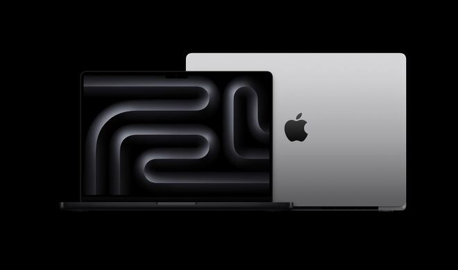 Sehen äußerlich ihren Vorgängern zum Verwechseln ähnlich: MacBook Pro mit M4-Chip in 14 und 16 Zoll