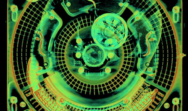 Der Mac mini im Röntgen