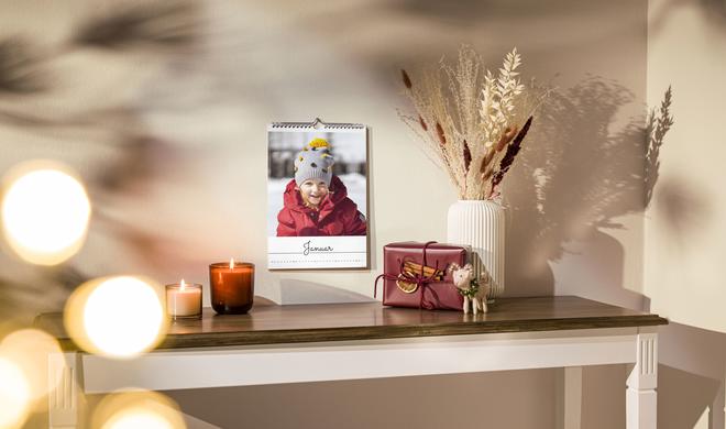 Die Wandkalender von Cewe bieten vielfältige Format- und Design-Optionen, um Familientermine stilvoll zu organisieren.