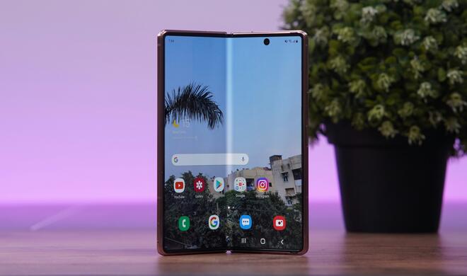 Das Galaxy Fold als Vorbild? So soll das faltbare iPhone aussehen.