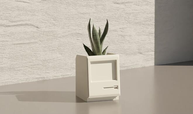 Stifthalter im Macintosh-Design