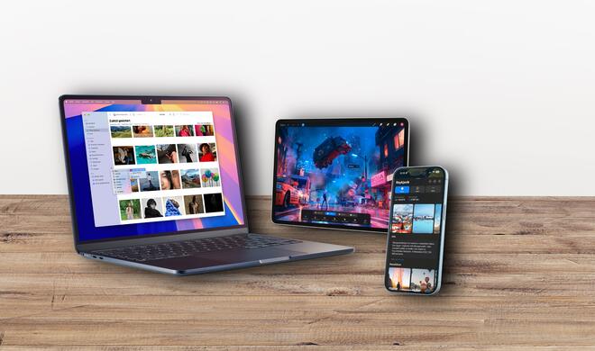 Ein Fotobuch gestalten, mit dem iPad zeichnen, den nächsten Urlaub planen: Mit Ihren Apple-Produkten können Sie kreative Projekte umsetzen.