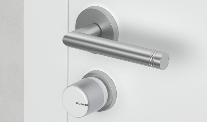 Das Tedee Go 2 hat sich äußerlich nicht verändert.