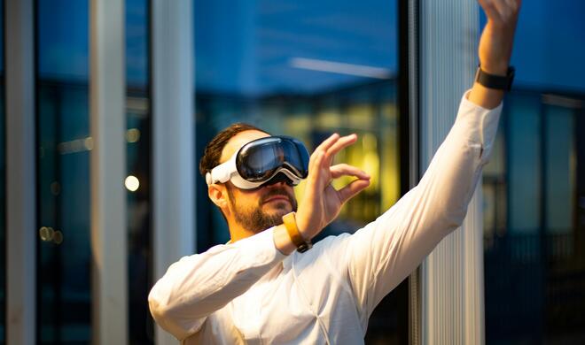 visionOS 3 soll Scrollen mit den Augen, und ohne Gesten, erlauben.