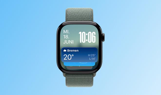 Der Smart Stapel liefert proaktive Empfehlungen direkt auf dem Display – abgestimmt auf Ort und Tagesablauf.