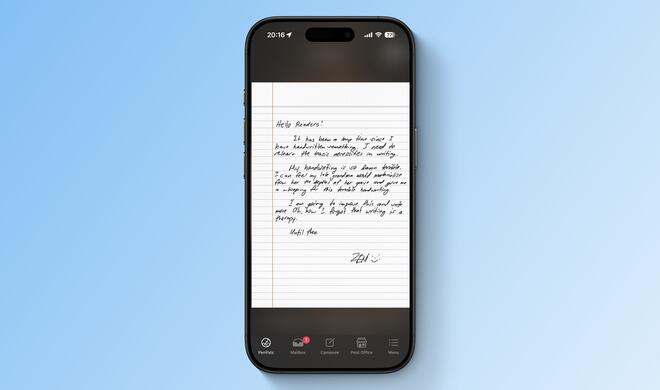 App des Monats: Lettre.app
