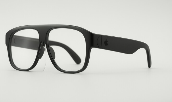 So stellt sich ChatGPT eine Brille von Apple vor. Und wir würden sagen: Davon dürfen sich die Designer gerne inspirieren lassen.