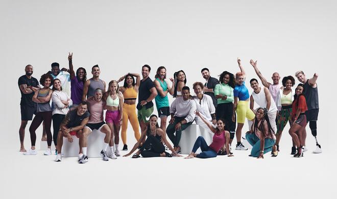 Das Trainerteam von Fitness+ ist sehr divers. Apple setzt großen Wert darauf, dass sich die ganze Nutzerschaft repräsentiert fühlt.