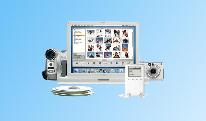 Auf der Macworld Keynote im Januar 2001 präsentierte Steve Jobs das Konzept des Digital Hubs und legte die Grundlage für Apples bis heute anhaltenden Erfolg.