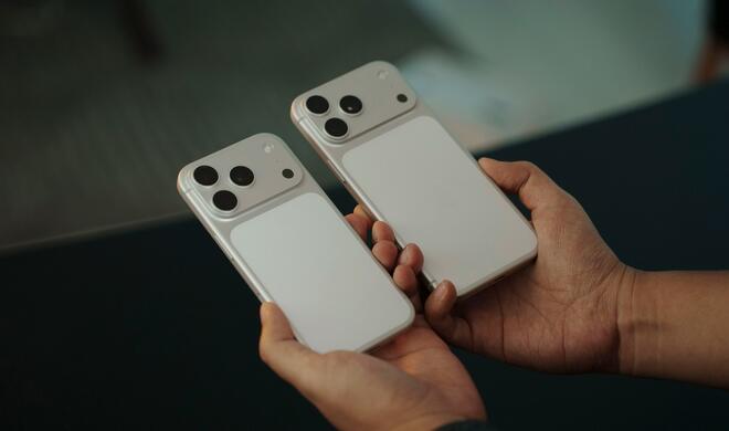 iPhone 16 und iPhone 17 verhalfen Apple im vergangenen Jahr zum Marktführen bei Smartphones.