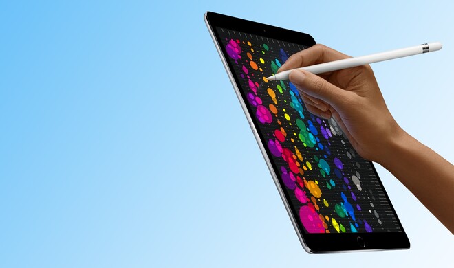 Der Bildschirm des iPad Pro mit 12,9 Zoll galt bei dessen Einführung 2017 dank der ProMotion-Technologie als das weltweit fortschrittlichste Display.