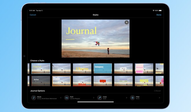 Schnell und einfach Clips erstellen: iMovie bleibt unsere bevorzugte App für Filme.