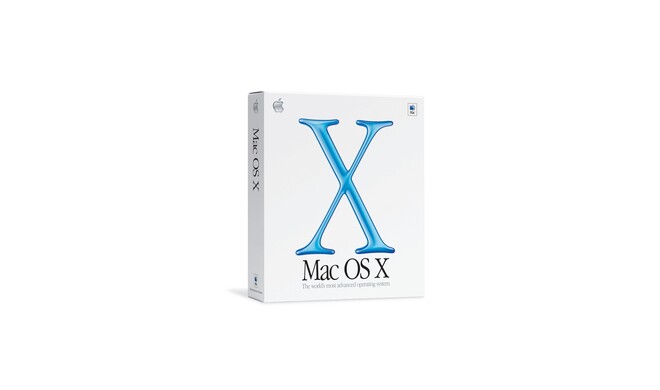 Steve Jobs präsentierte das neue Mac-Betriebssystem Mac OS X mit damals beeindruckenden Demos und unter tosendem Applaus.