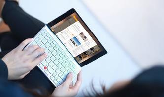 Das ist der wahrscheinlich kleinste Laptop der Welt