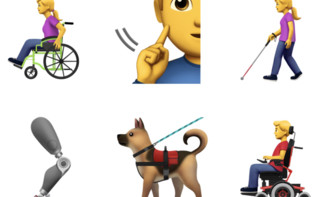 Emojis von Apple für Barrierefreiheit sollen in Unicode kommen